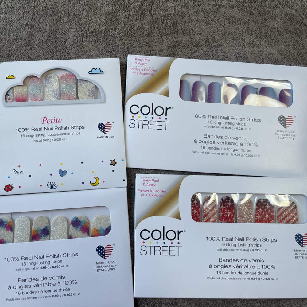 Color street set. Brand new.